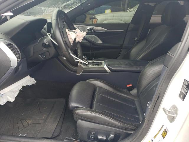 WBAGV8C03LBP48760 - 2020 BMW M850XI WHITE photo 7