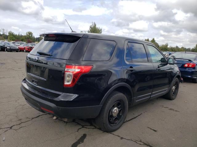 1FM5K8AR2EGA04458 - 2014 FORD EXPLORER POLICE INTERCEPTOR 黑色 照片 3