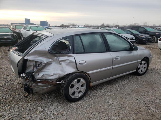 KNADC165556251843 - 2005 KIA RIO CINCO SILVER photo 3