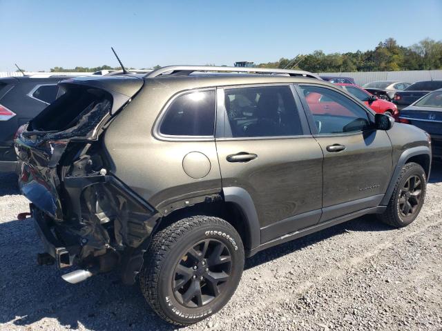 1C4PJMBS9FW609918 - 2015 JEEP CHEROKEE TRAILHAWK მწვანე ფოტო 3