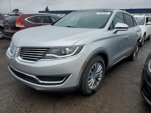 2LMPJ8KR1HBL40984 - 2017 LINCOLN MKX SELECT SILVER photo 1