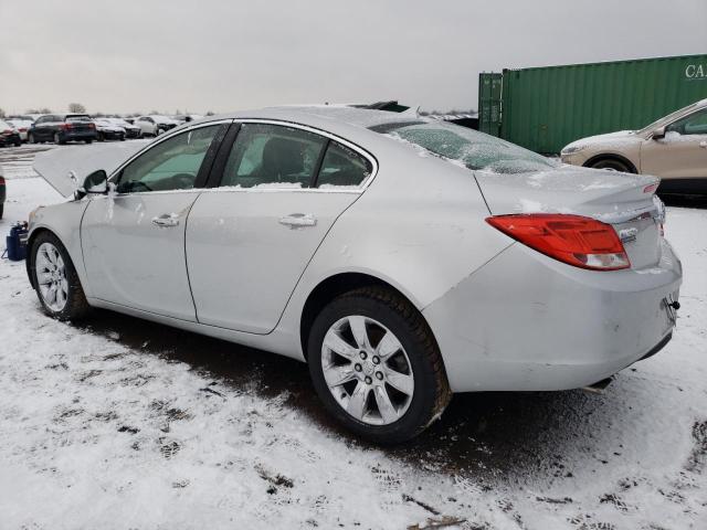 2G4GS5EV2C9212964 - 2012 BUICK REGAL PREMIUM SILVER photo 2