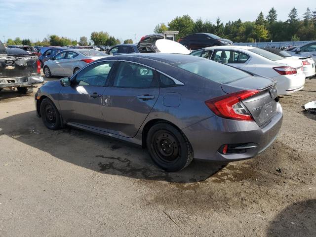 2HGFC2F63JH029287 - 2018 HONDA CIVIC LX GRAY photo 2