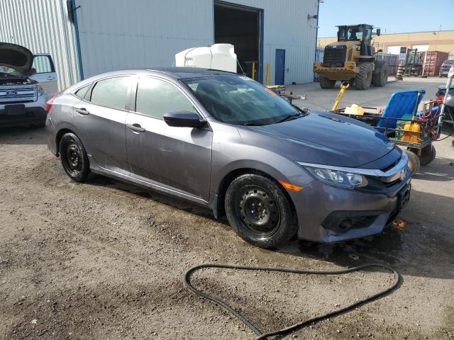 2HGFC2F63JH029287 - 2018 HONDA CIVIC LX GRAY photo 4