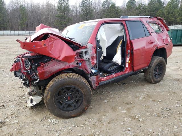 JTEBU5JR7H5450228 - 2017 TOYOTA 4RUNNER SR5/SR5 PREMIUM 栗色 照片 1