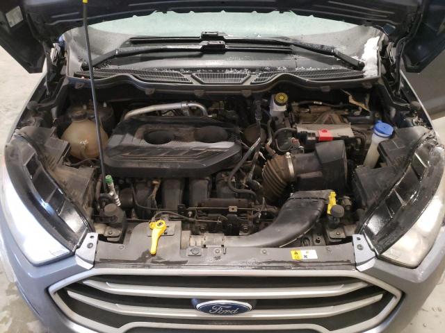 MAJ6P1UL1JC180062 - 2018 FORD ECOSPORT SE GRAY photo 11