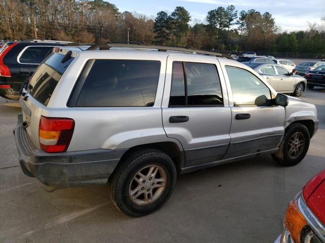 1J4GX48N04C406747 - 2004 JEEP GRAND CHER LAREDO SILVER photo 3