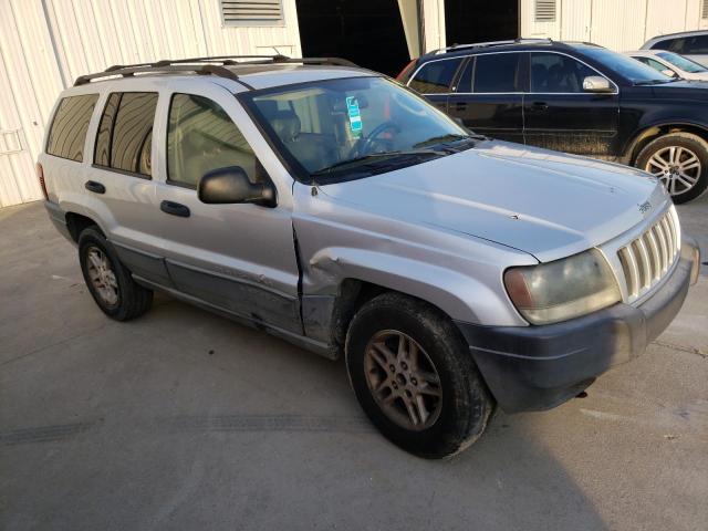 1J4GX48N04C406747 - 2004 JEEP GRAND CHER LAREDO SILVER photo 4