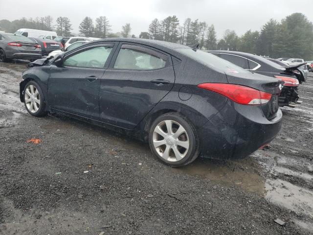 5NPDH4AE7BH000420 - 2011 HYUNDAI ELANTRA GLS BLACK photo 2