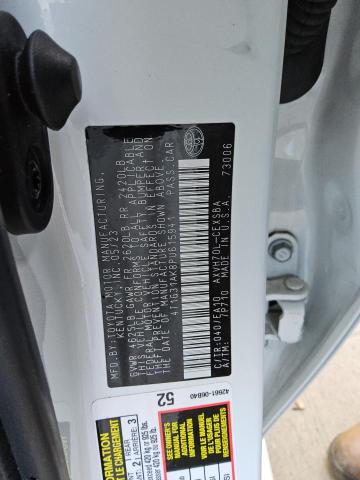 4T1G31AK8PU615941 - 2023 TOYOTA CAMRY SE NIGHT SHADE WHITE photo 12