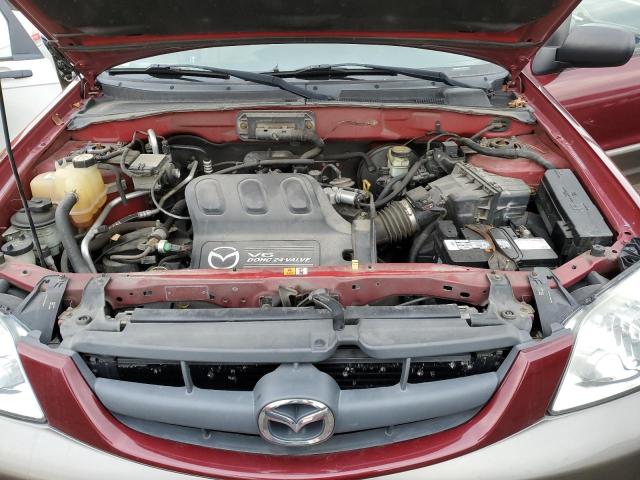 4F2CZ96134KM24676 - 2004 MAZDA TRIBUTE ES 勃艮第红 照片 12