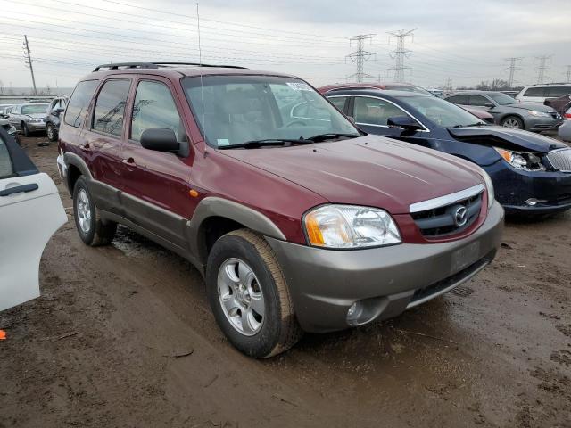 4F2CZ96134KM24676 - 2004 MAZDA TRIBUTE ES 勃艮第红 照片 4