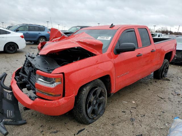 1GCVKPEC3JZ263799 - 2018 CHEVROLET SILVERADO K1500 CUSTOM RED photo 1