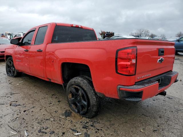 1GCVKPEC3JZ263799 - 2018 CHEVROLET SILVERADO K1500 CUSTOM RED photo 2