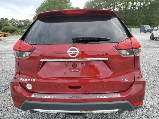 5N1AT2MT2KC735250 - 2019 NISSAN ROGUE S RED photo 6