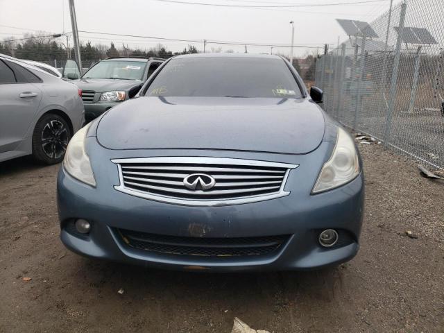 JN1CV6AR0AM460142 - 2010 INFINITI G37 BLUE photo 5