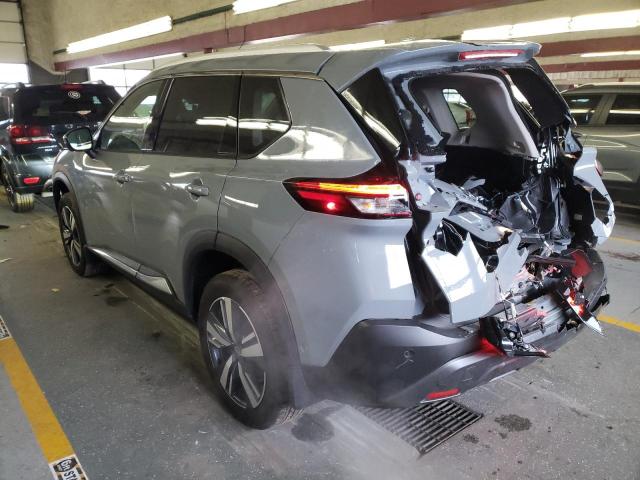 5N1BT3CB9NC729310 - 2022 NISSAN ROGUE SL GRAY photo 2