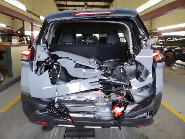 5N1BT3CB9NC729310 - 2022 NISSAN ROGUE SL GRAY photo 6