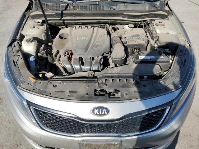 KNAGM4A74F5552504 - 2015 KIA OPTIMA LX SILVER photo 11