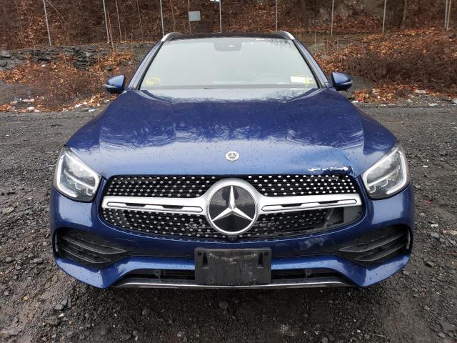 W1N0G8EB0MV321901 - 2021 MERCEDES-BENZ GLC 300 4MATIC BLUE photo 5