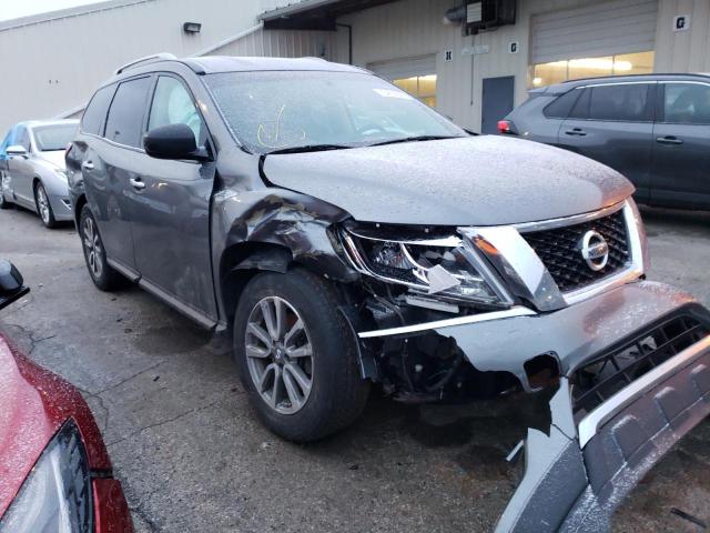 5N1AR2MM0FC656382 - 2015 NISSAN PATHFINDER S GRAY photo 4