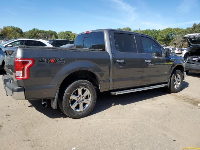 1FTEW1EP3HKD32594 - 2017 FORD F150 SUPERCREW GRAY photo 3