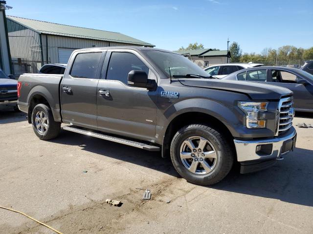 1FTEW1EP3HKD32594 - 2017 FORD F150 SUPERCREW GRAY photo 4