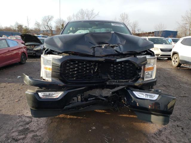 1FTEX1EP1MFA55900 - 2021 FORD F150 SUPER CAB BLACK photo 5