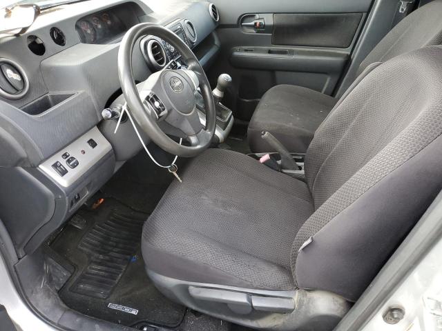 JTLKE50E891065418 - 2009 TOYOTA SCION XB SILVER photo 7