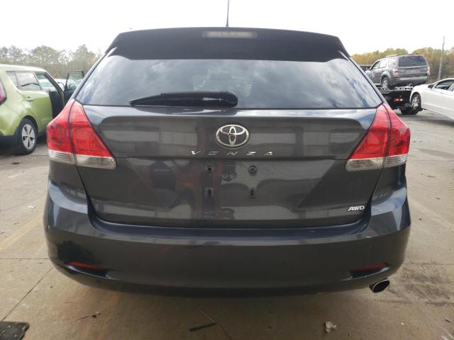 4T3BA3BB9AU013638 - 2010 TOYOTA VENZA GRAY photo 6