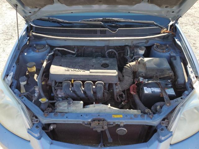 2T1KR32E95C441728 - 2005 TOYOTA COROLLA MA XR SILVER photo 11