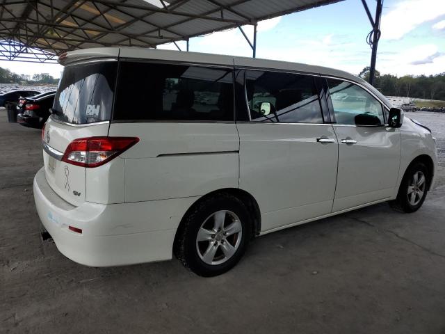 JN8AE2KP5C9047878 - 2012 NISSAN QUEST S WHITE photo 3