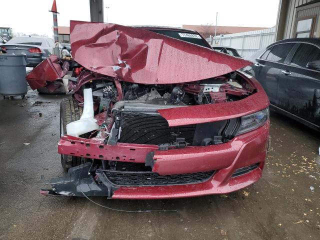 2C3CDXBG6KH580930 - 2019 DODGE CHARGER SXT MAROON photo 5