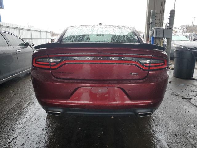 2C3CDXBG6KH580930 - 2019 DODGE CHARGER SXT MAROON photo 6