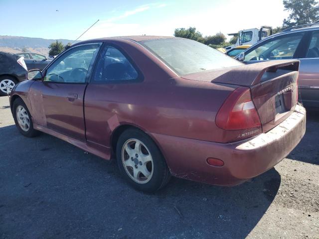 JA3AY31C8XU047219 - 1999 MITSUBISHI MIRAGE LS BURGUNDY photo 2