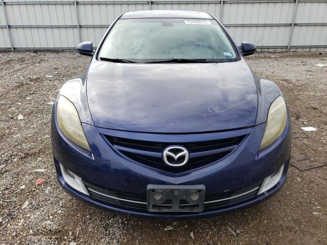 1YVHZ8CB6A5M29985 - 2010 MAZDA 6 S BLUE photo 5