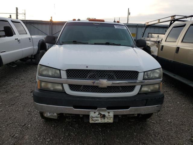 1GCJK33173F170023 - 2003 CHEVROLET SILVERADO K3500 WHITE photo 5