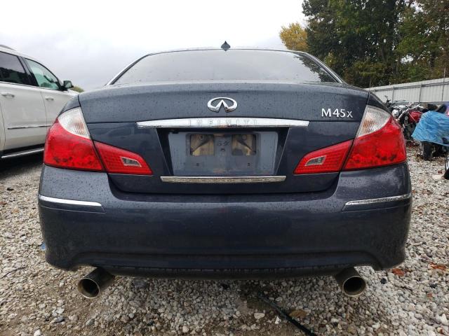 JN1BY0AR2AM650010 - 2010 INFINITI M45 BLUE photo 6