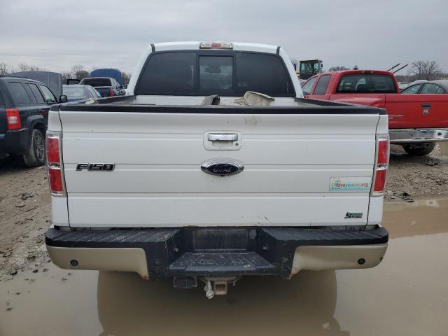 1FTFW1EV6AFD77353 - 2010 FORD F150 SUPER WHITE photo 6