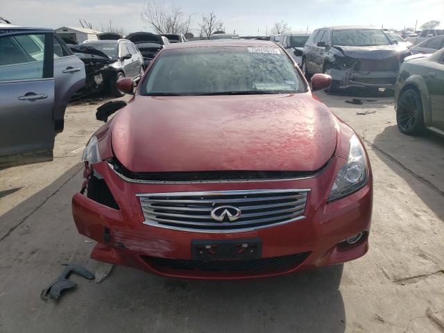 JN1CV6EK1FM871439 - 2015 INFINITI Q60 JOURNEY RED photo 5