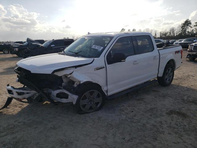 1FTEW1EP5JKC92685 - 2018 FORD F150 SUPER WHITE photo 1