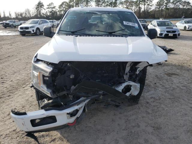 1FTEW1EP5JKC92685 - 2018 FORD F150 SUPER WHITE photo 5