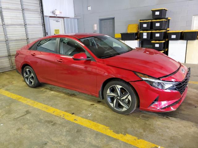 5NPLS4AG1PH099418 - 2023 HYUNDAI ELANTRA SEL RED photo 4