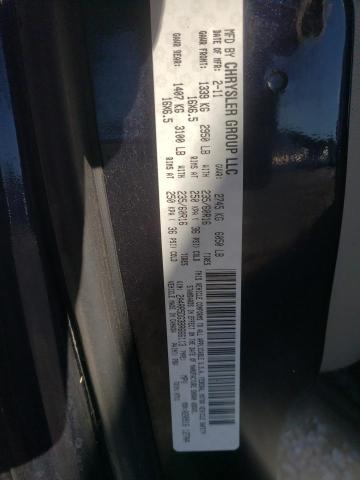 2A4RR5DG3BR666113 - 2011 CHRYSLER TOWN & COU TOURING ლურჯი ფოტო 13