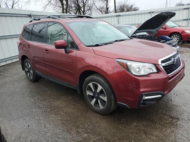 JF2SJAGC2HH431062 - 2017 SUBARU FORESTER 2.5I PREMIUM BURGUNDY photo 4