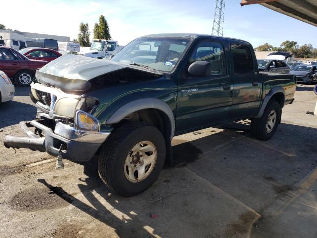 5TEGN92N61Z795957 - 2001 TOYOTA TACOMA DOUBLE CAB PRERUNNER GREEN photo 1