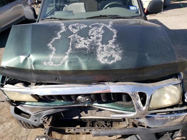 5TEGN92N61Z795957 - 2001 TOYOTA TACOMA DOUBLE CAB PRERUNNER GREEN photo 11