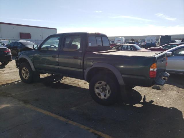 5TEGN92N61Z795957 - 2001 TOYOTA TACOMA DOUBLE CAB PRERUNNER GREEN photo 2