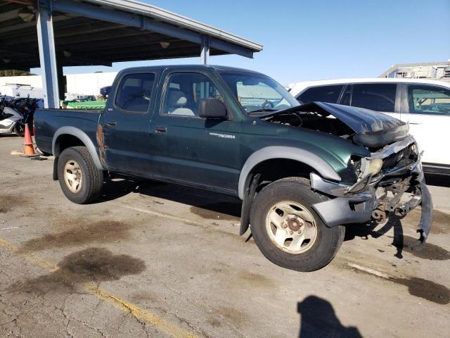 5TEGN92N61Z795957 - 2001 TOYOTA TACOMA DOUBLE CAB PRERUNNER GREEN photo 4