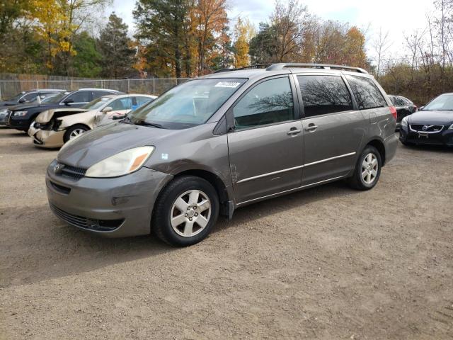 5TDZA23C64S066898 - 2004 TOYOTA SIENNA CE GRAY photo 1